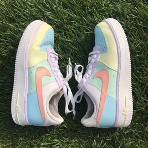 PASTEL Air Force 1s HANDPAINTED